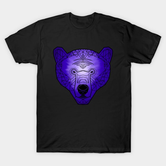 Geometric Bear T-Shirt by CaveofNerdom